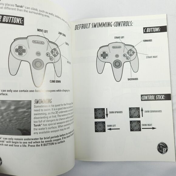 Turok 2 Seeds of Evil Nintendo 64 N64 Instruction Booklet Manual *ONLY* - Picture 3 of 5